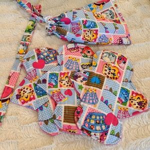 Cloth Menstrual Pads and Wet Bag Set Mod + Heavy